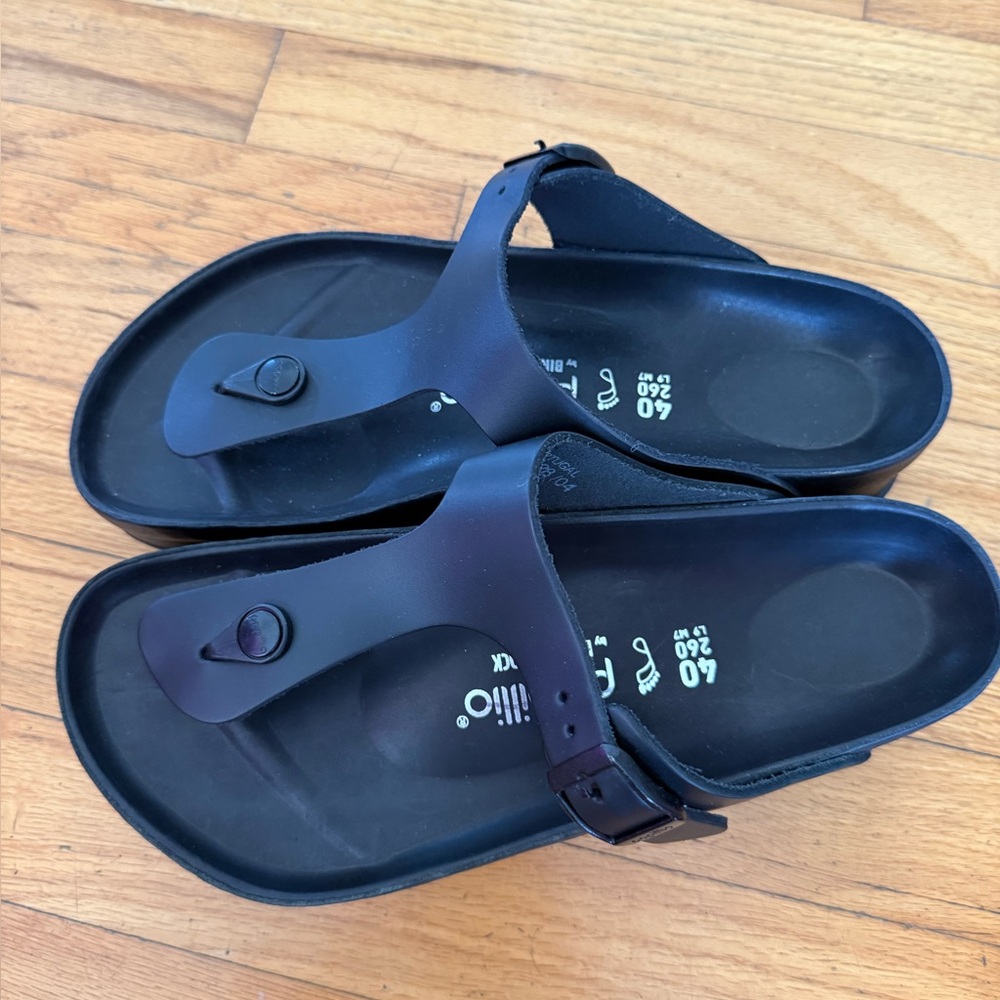 Papillio Black Thong Sandals - Picture 2 of 6